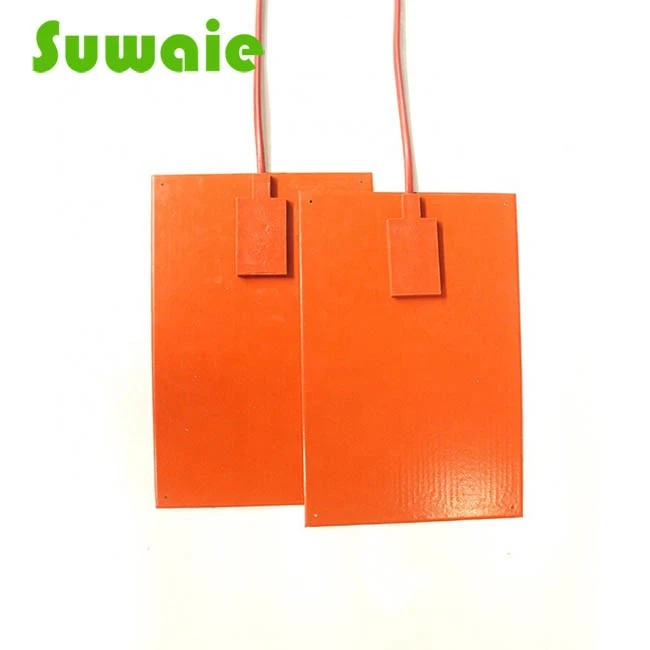 12V 24V 36V Flexible Electric Silicone Heating Element Rubber Heaters