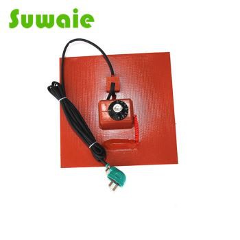 थर्मोस्टेट के साथ सिलिकॉन रबर ताप तत्व